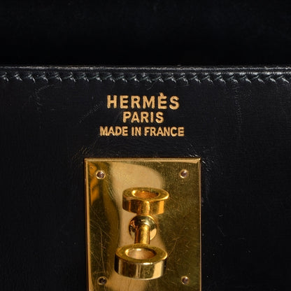 Hermes Box Kelly Sellier 35 Black 7 of 25
