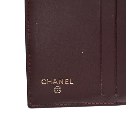 Chanel Caviar Quilted Compact French Flap Wallet Black 6 of 8