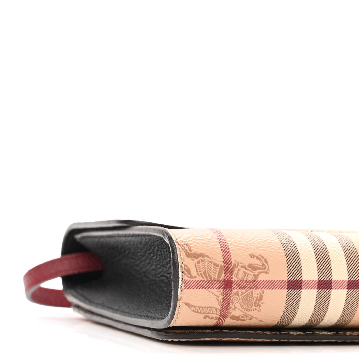 Burberry Haymarket Check Small Loxley Crossbody Bright Toffee 8 of 9