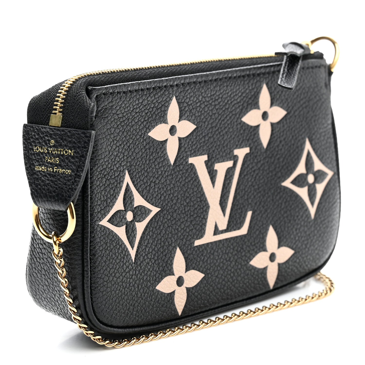 Louis Vuitton Empreinte Monogram Giant Mini Pochette Accessories Black 3 of 8