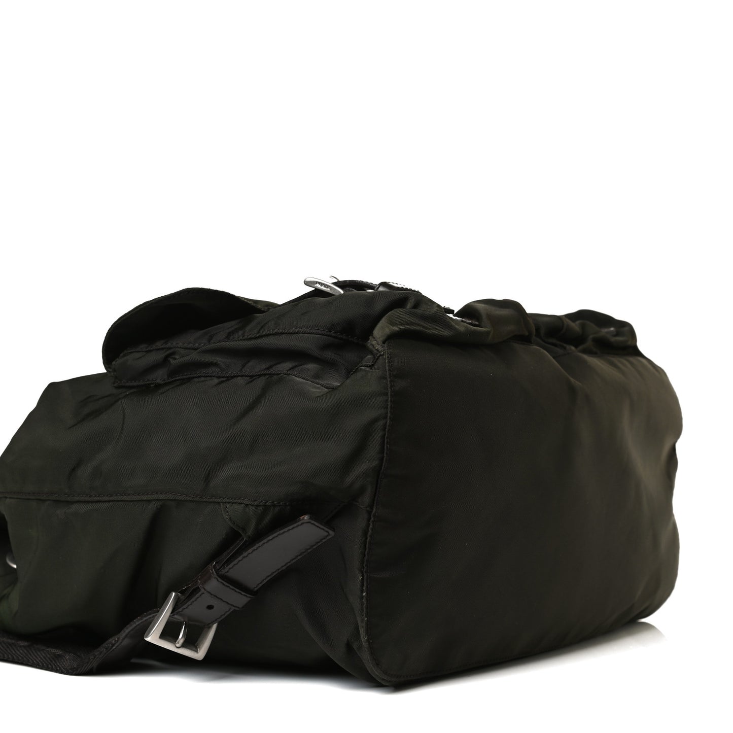 Nylon Vela Large Backpack Green