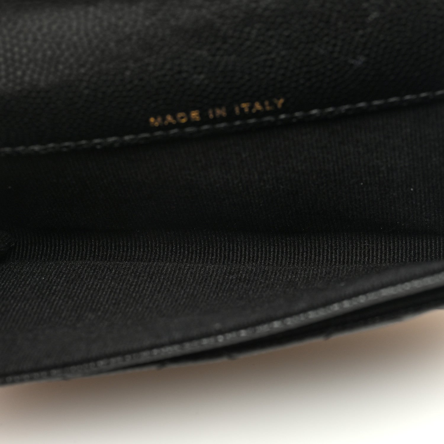 Chanel Caviar Quilted CC Flap Card Holder Black 5 of 8