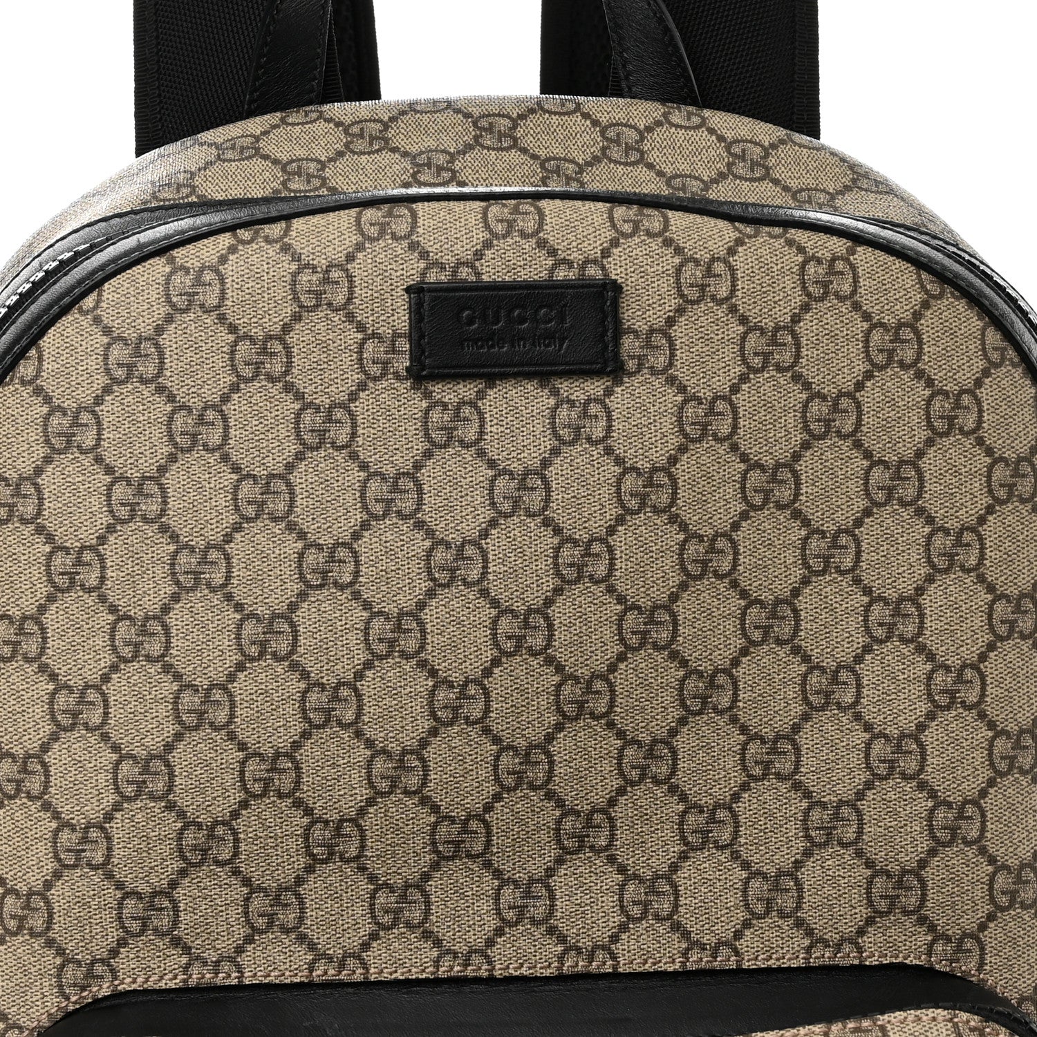 Gucci GG Supreme Monogram Medium Backpack Black 7 of 14
