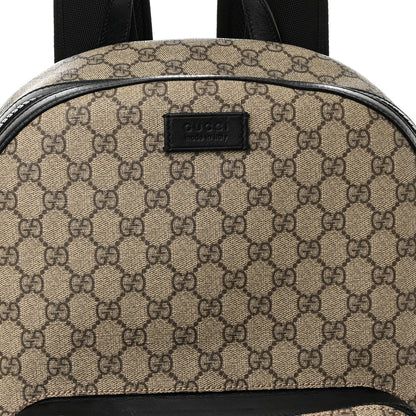 Gucci GG Supreme Monogram Medium Backpack Black 7 of 14