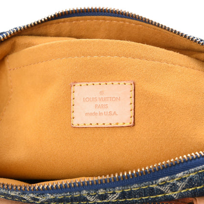 Louis Vuitton Monogram Denim Neo Speedy Blue 6 of 7