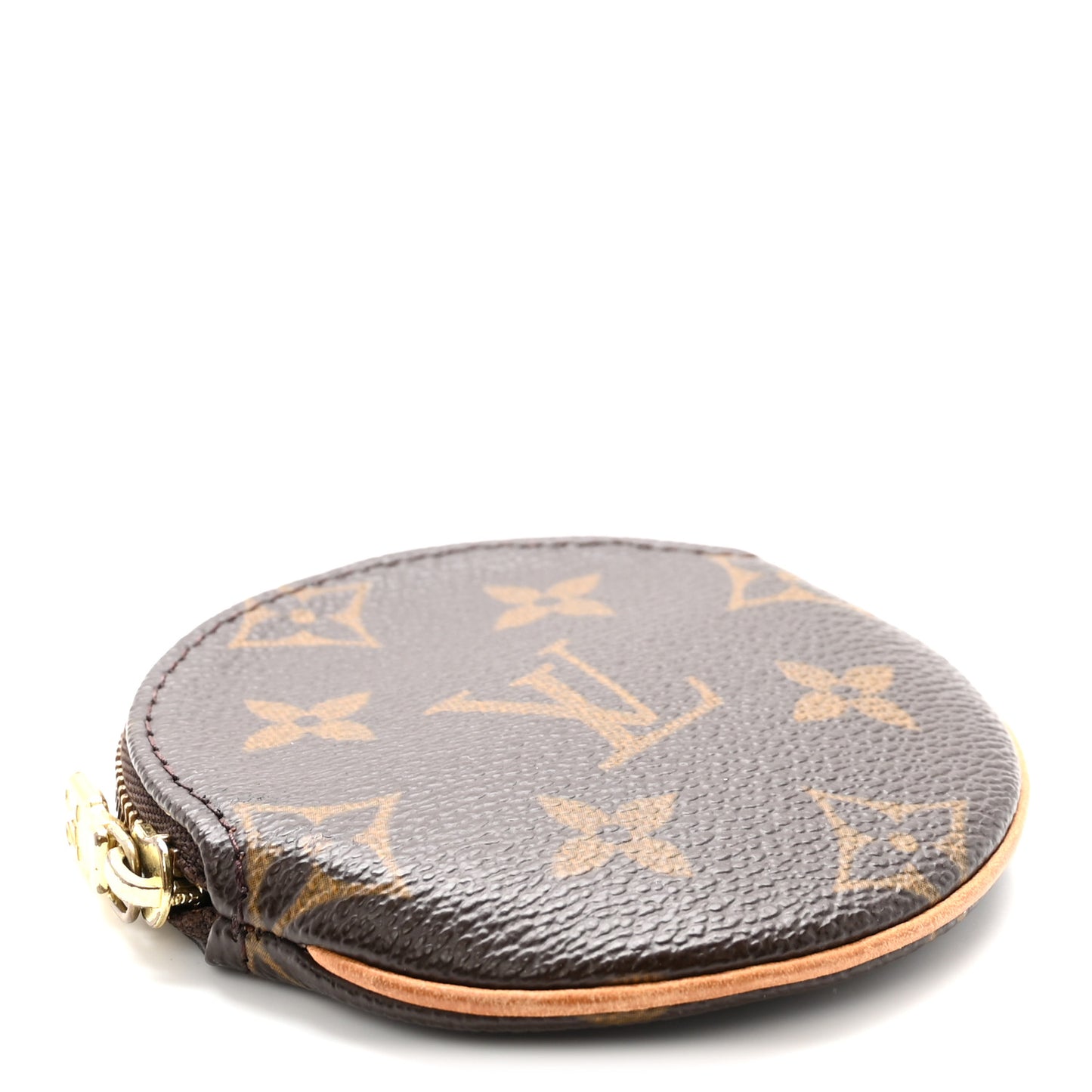 Monogram Round Coin Purse