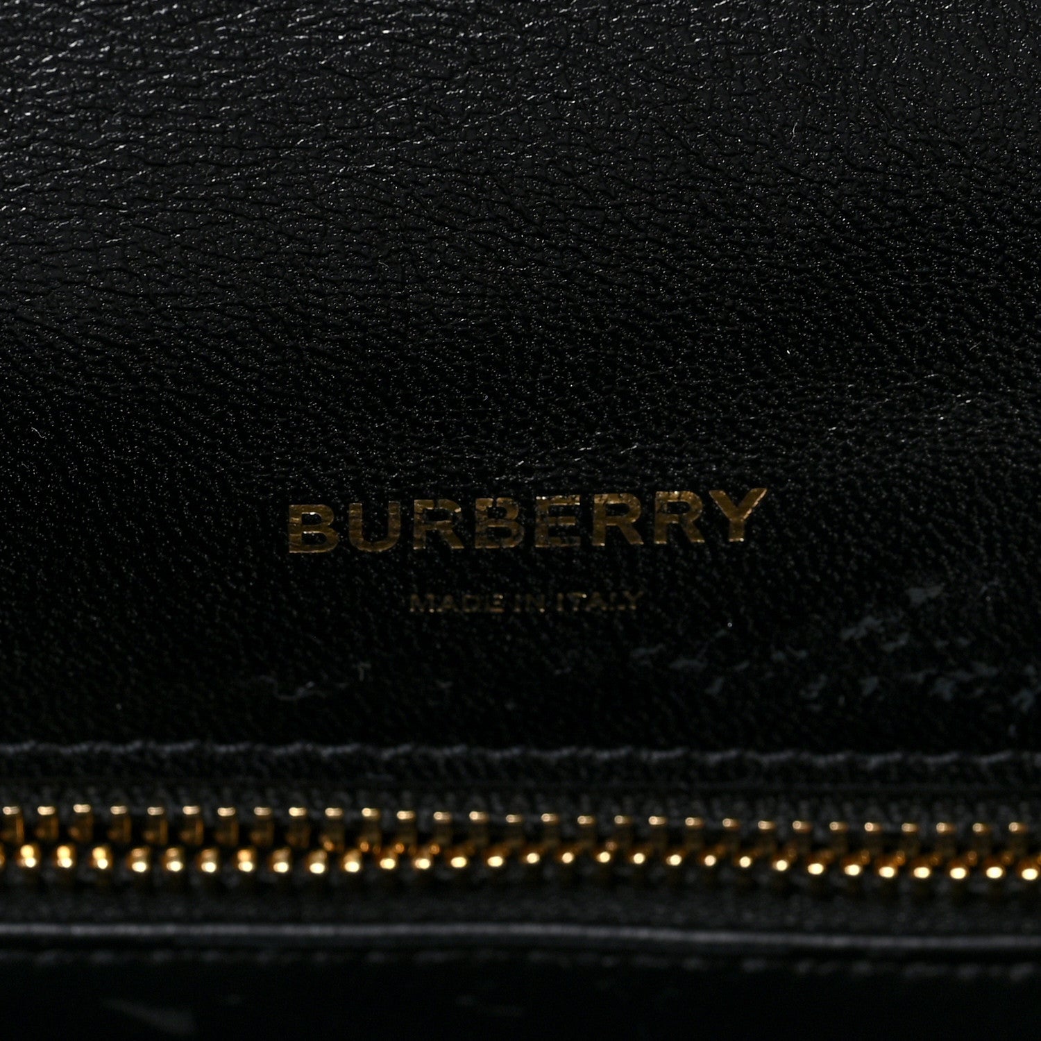Burberry Lambskin Medium Olympia Chain Shoulder Bag Black 5 of 7