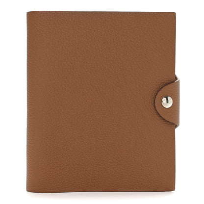 Hermes Togo Ulysse PM Notebook Cover  Gold 1 of 6