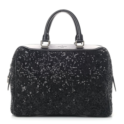 Louis Vuitton Sequin Monogram Sunshine Express Speedy Black 1 of 7