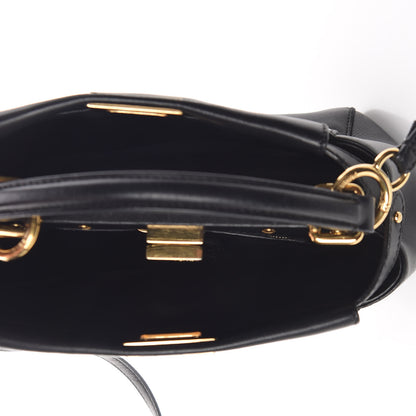 Fendi Nappa Mini Peekaboo Iconic Satchel Black 7 of 13