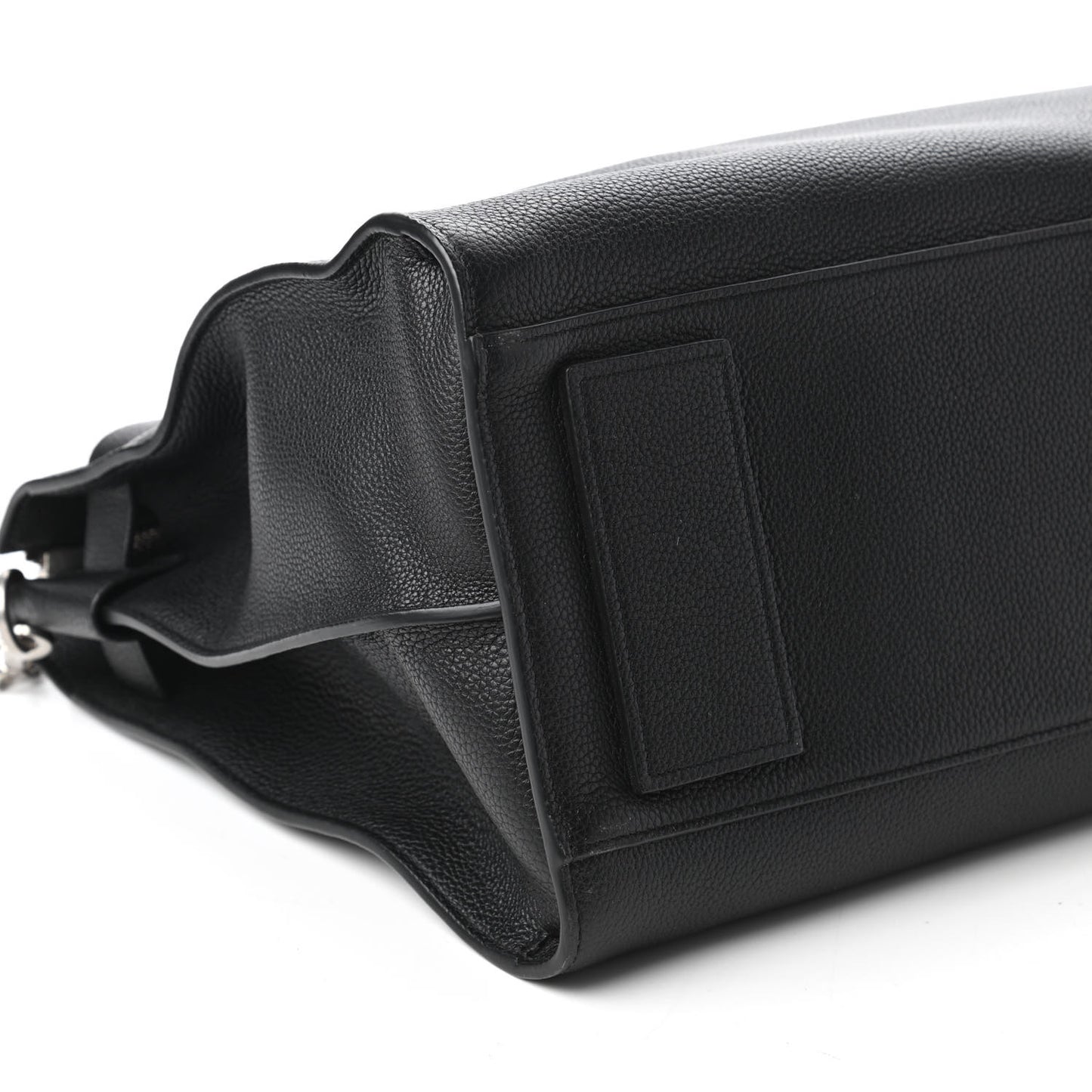 Grained Calfskin Medium Souple Sac De Jour Duffle Black