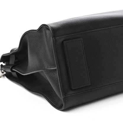 Saint Laurent Grained Calfskin Medium Souple Sac De Jour Duffle Black 7 of 11