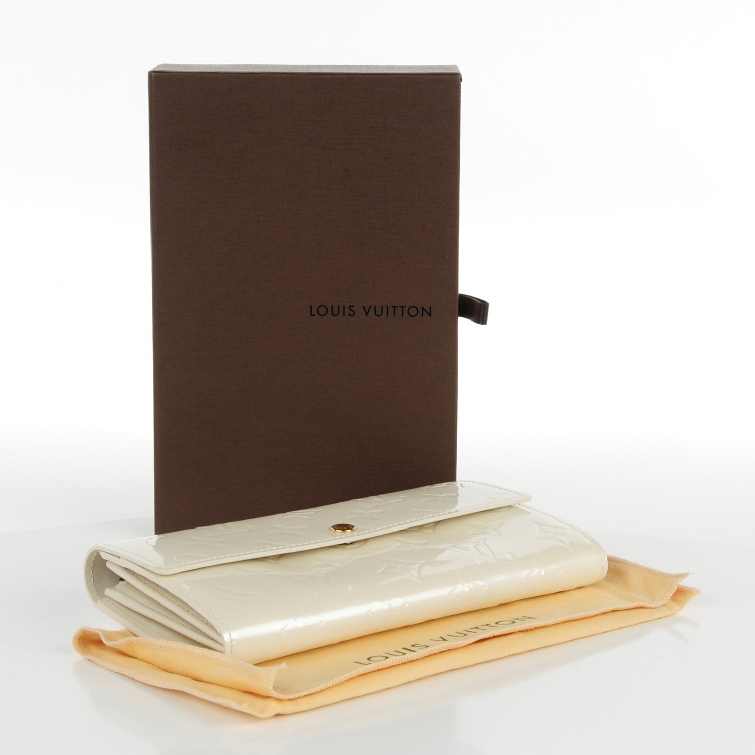 Louis Vuitton Vernis Sarah Wallet Perle 4 of 7
