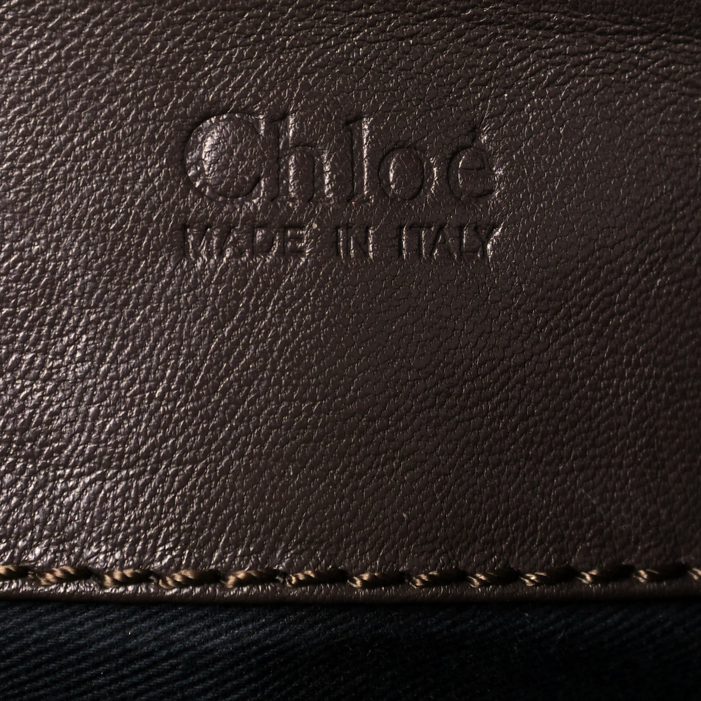 Calfskin Betty Tote Chocolate