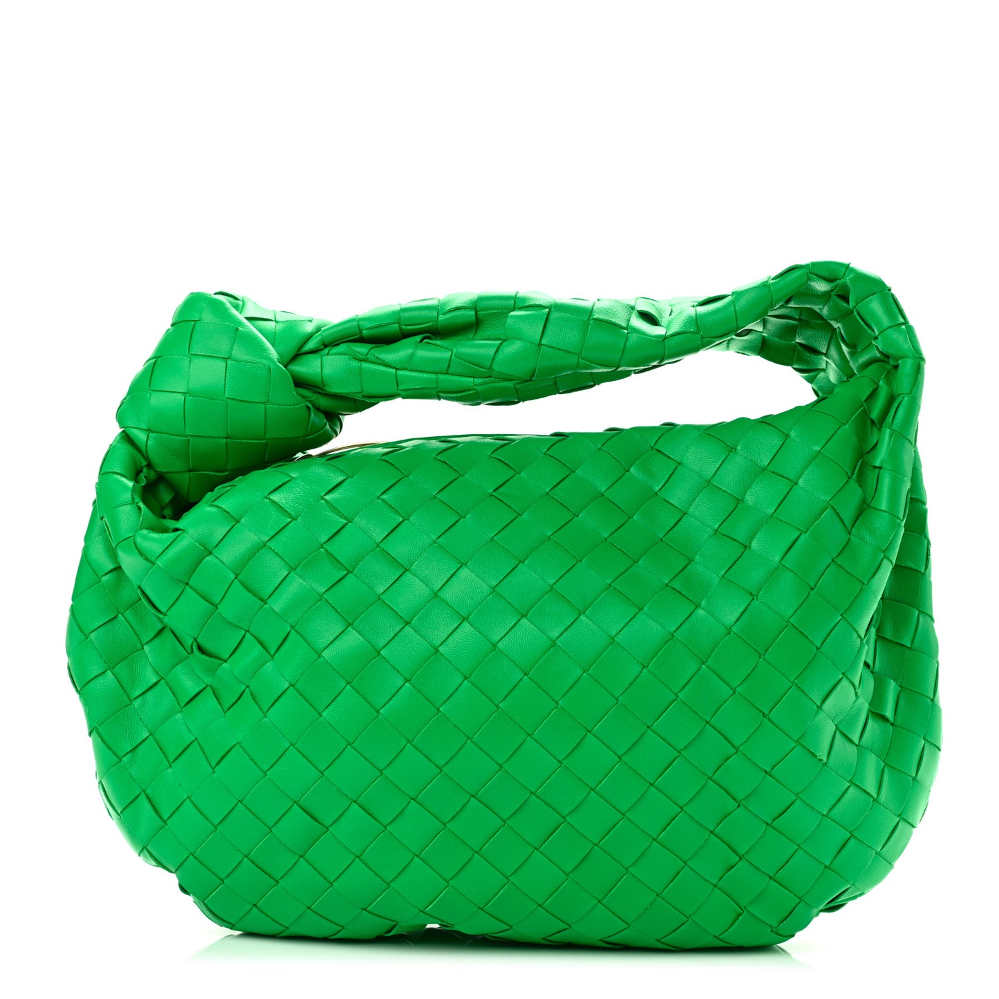 Nappa Intrecciato Teen Jodie Hobo Parakeet