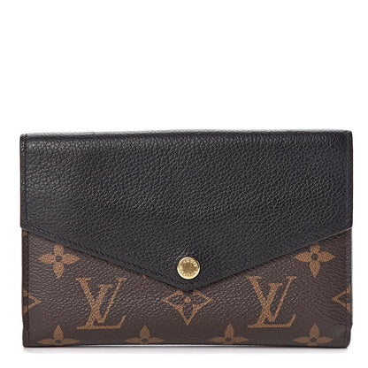 Louis Vuitton Monogram Pallas Compact Wallet Black 1 of 7