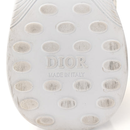 Christian Dior Suede Technical Mesh Oblique Womens B25 Runner Sneakers 37 Gray 8 of 9