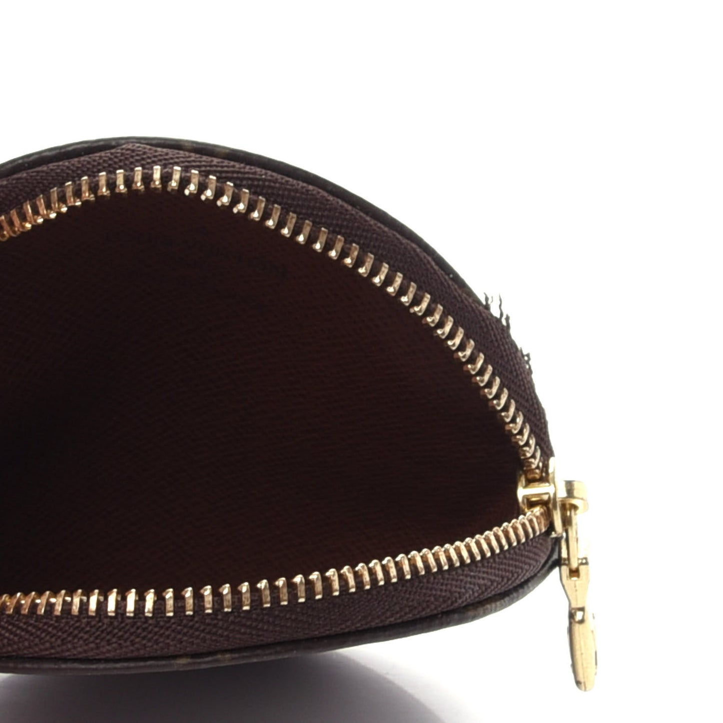 Monogram Round Coin Purse