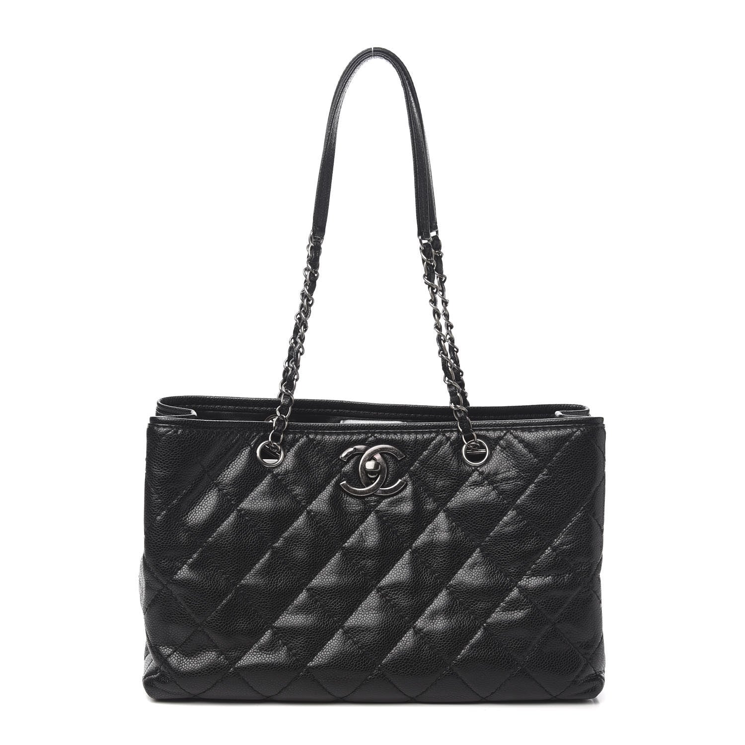 Chanel Caviar Medium Be Caviar Tote Black 1 of 9