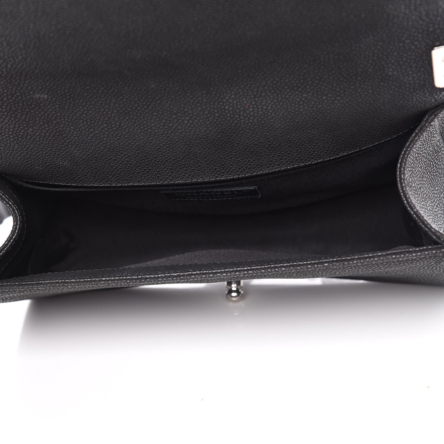 Chanel Iridescent Caviar Quilted Medium Boy Flap Black 5 of 11