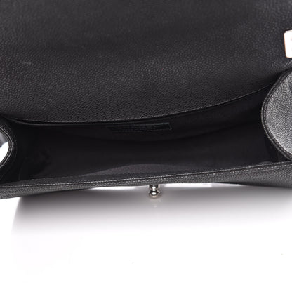 Chanel Iridescent Caviar Quilted Medium Boy Flap Black 5 of 11
