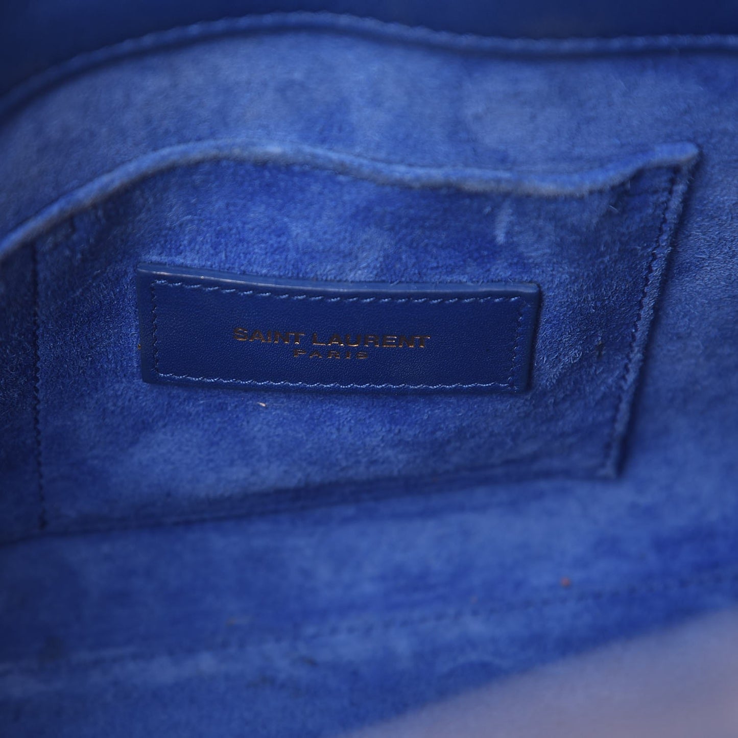 Calfskin Nano Sac De Jour Royal Blue