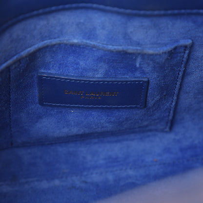 Saint Laurent Calfskin Nano Sac De Jour Royal Blue 7 of 10