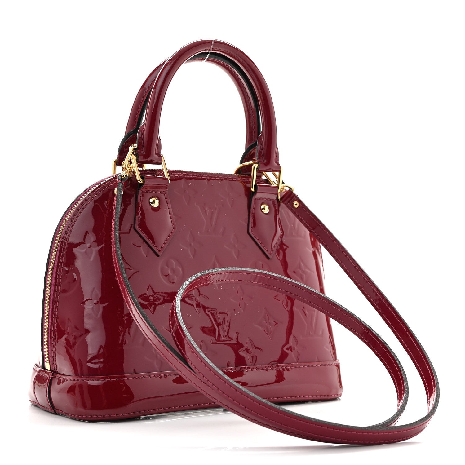 Louis Vuitton Vernis Alma BB  Rose Indien 3 of 12