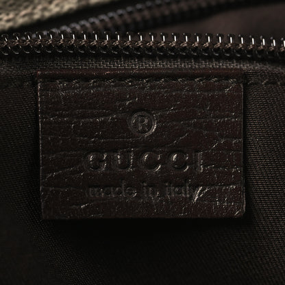 Gucci GG Plus Monogram Medium Flat Messenger Bag Dark Brown 6 of 10