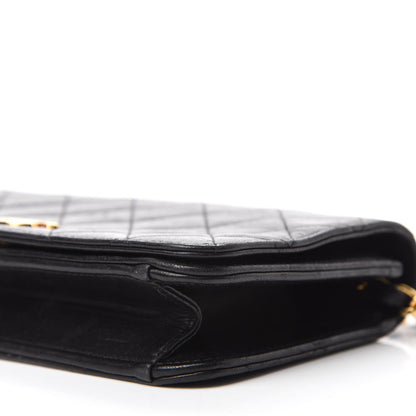 Chanel Lambskin Quilted Mini Flap Black 7 of 13