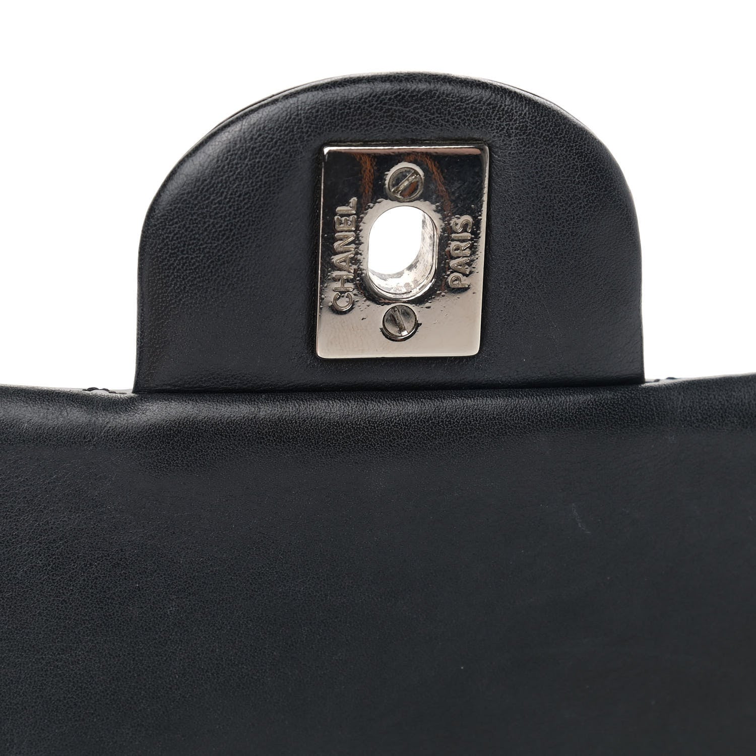 Chanel Patent Calfskin Quilted Mini Rectangular Flap Black 10 of 12