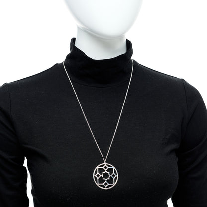 Tiffany Sterling Silver Paloma Picasso Marrakesh Zellige Pendant Necklace 2 of 5