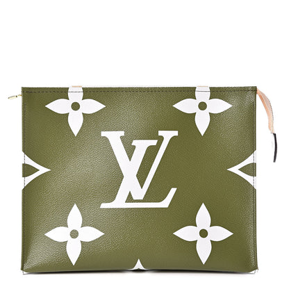 Louis Vuitton Monogram Giant Toiletry Pouch 26 Kaki 1 of 9