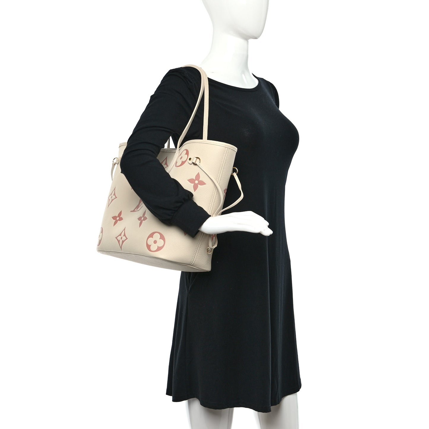 Empreinte Monogram Giant Neverfull MM Creme Rose Trianon