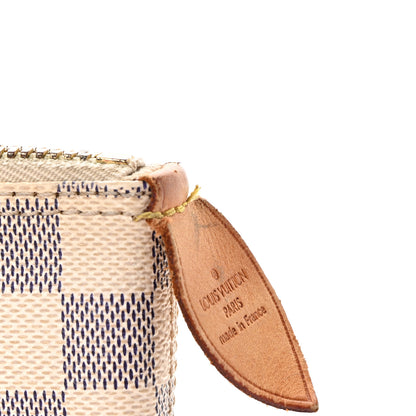 Louis Vuitton Damier Azur Saleya MM 14 of 20