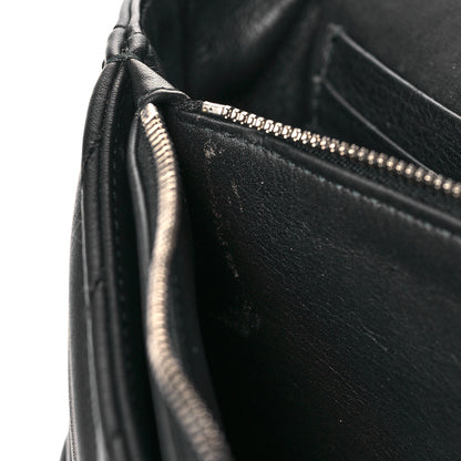 Balenciaga Calfskin Logo Matelasse S BB Round Shoulder Bag Black 11 of 11