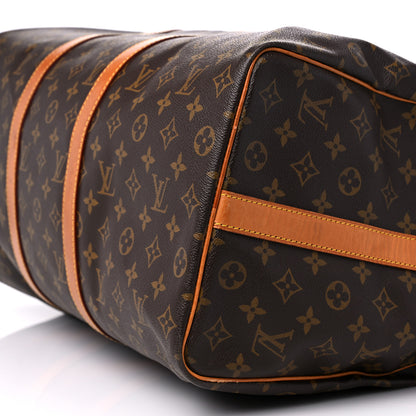 Louis Vuitton Monogram Keepall Bandouliere 50 9 of 20