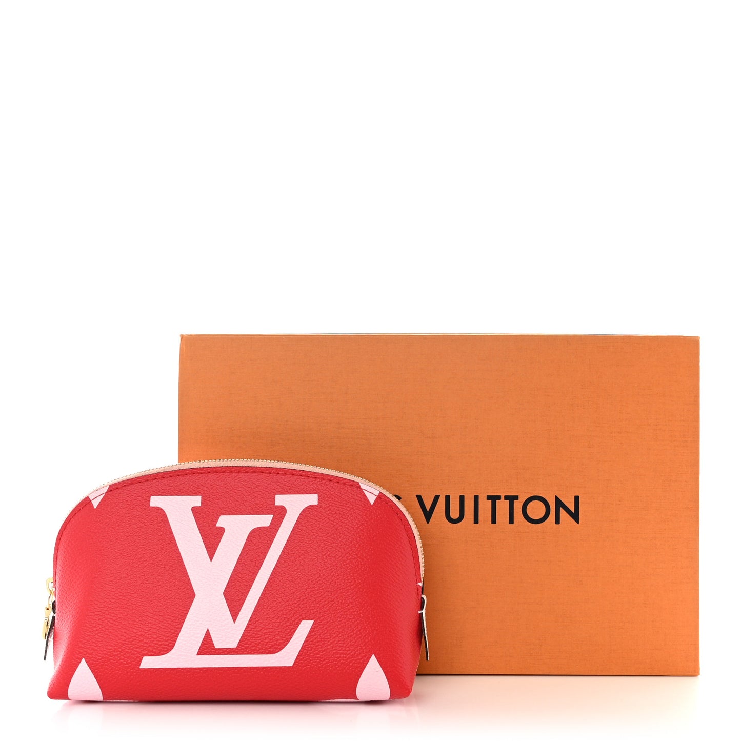 Monogram Giant Cosmetic Pouch Rouge