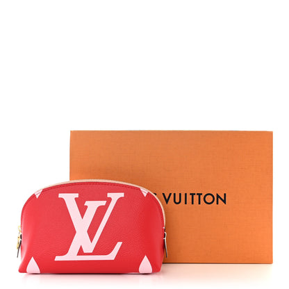 Louis Vuitton Monogram Giant Cosmetic Pouch Rouge 10 of 10