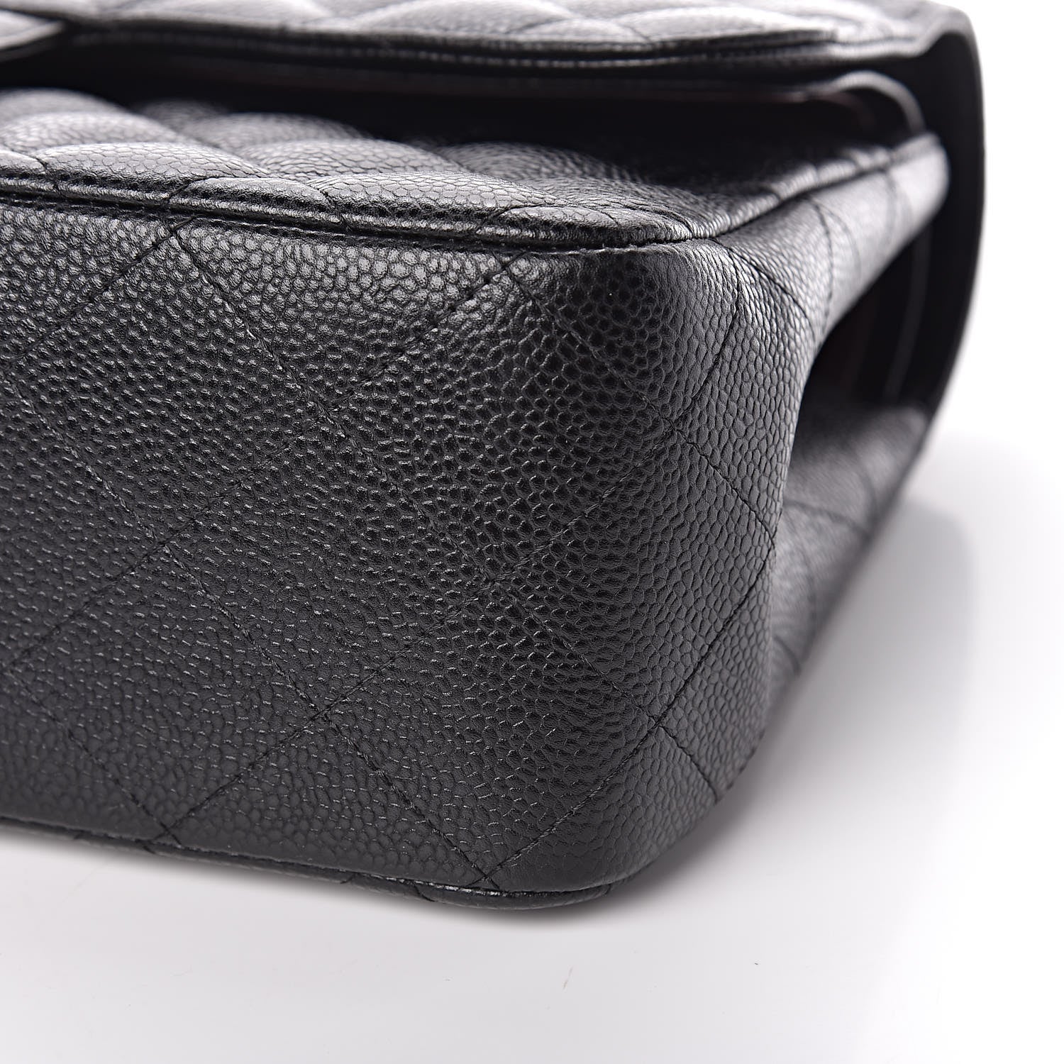 Chanel Caviar Quilted Jumbo Double Flap Black 24 of 24