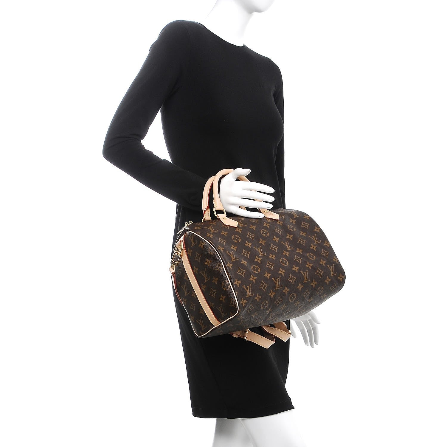 Louis Vuitton Monogram Speedy Bandouliere 30 3 of 12