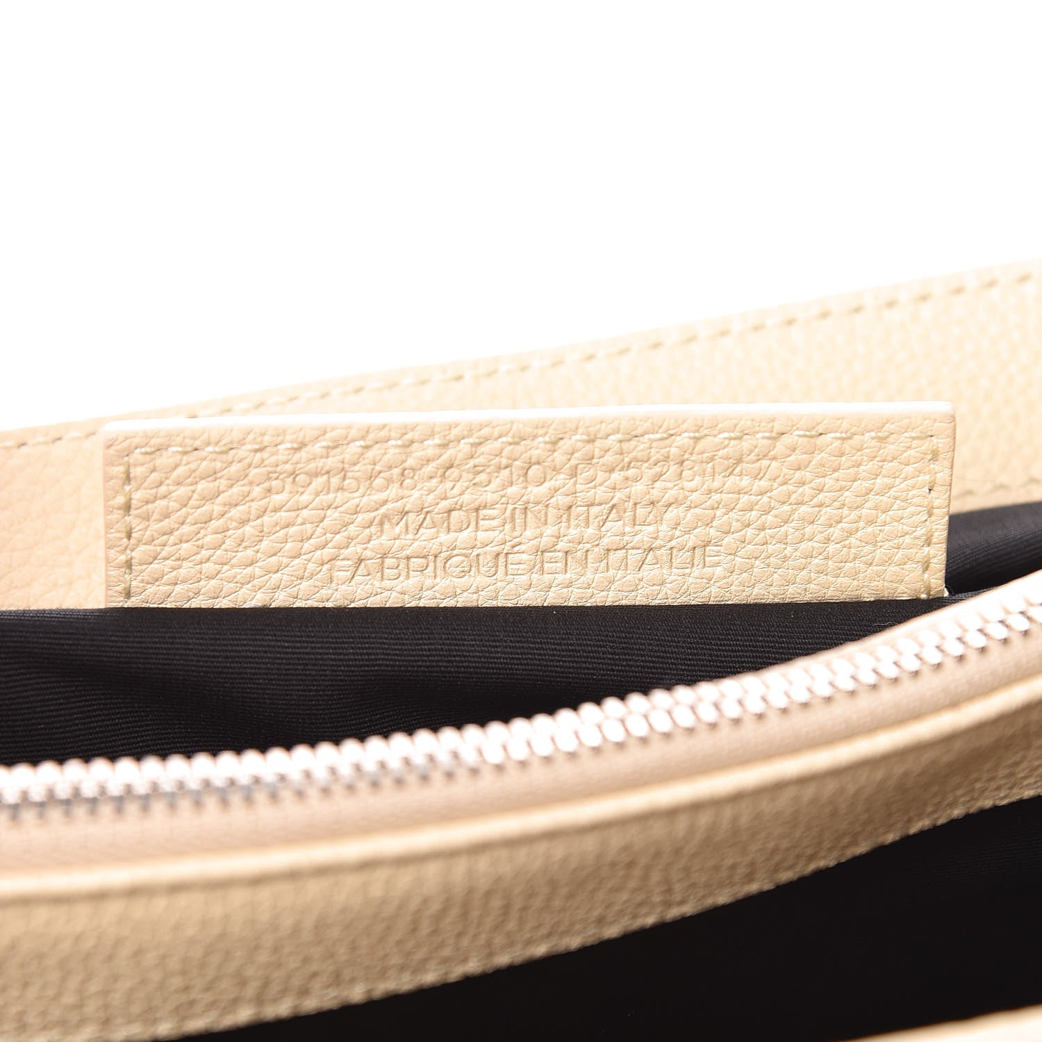 Balenciaga Grained Calfskin Le Dix Small Soft Cartable Blanc Creme 7 of 12