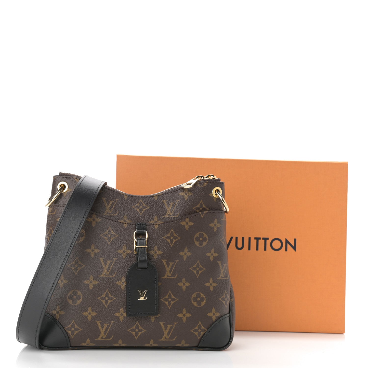Louis Vuitton Monogram Odeon PM Black 11 of 11