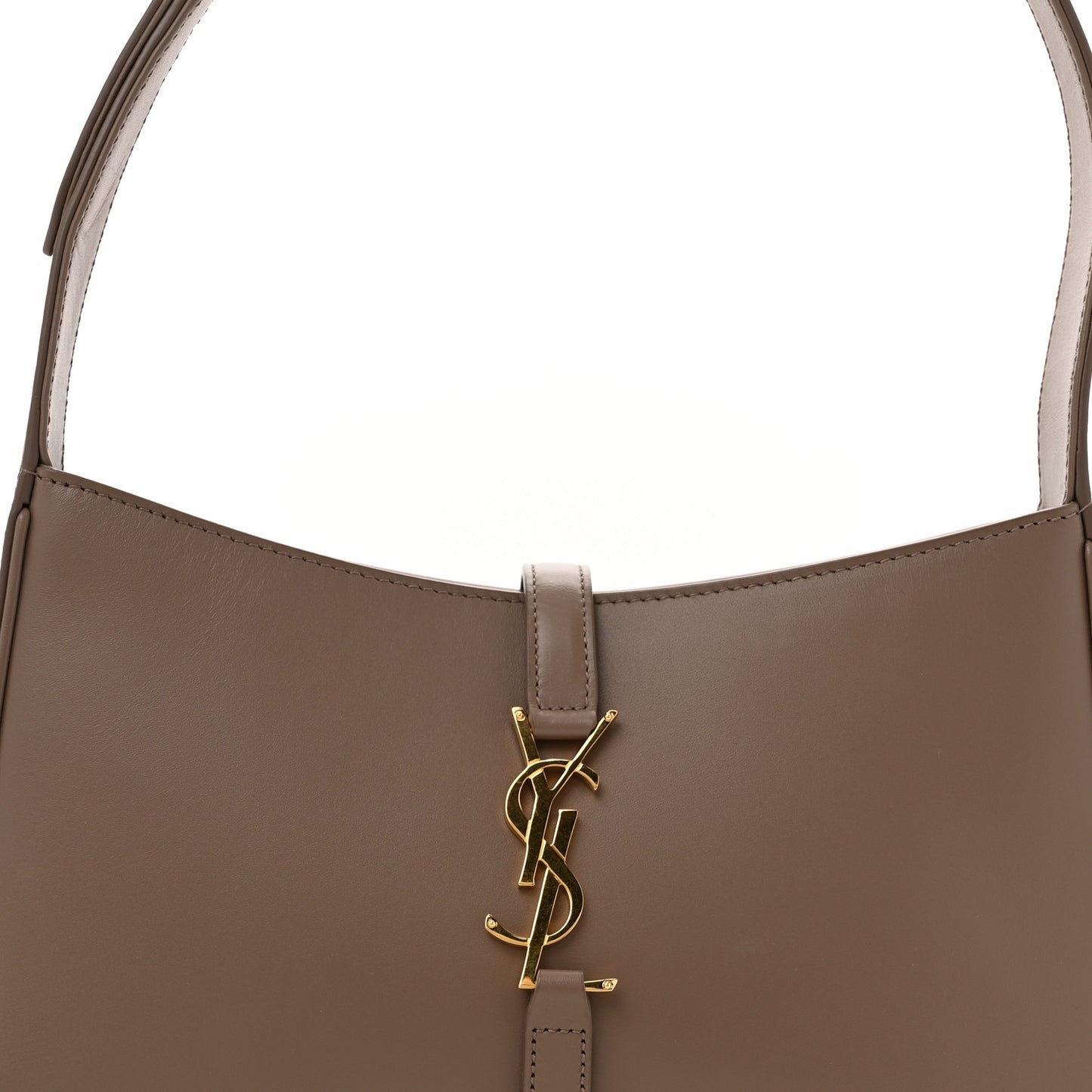 Smooth Calfskin Le 5 A 7 Hobo Taupe
