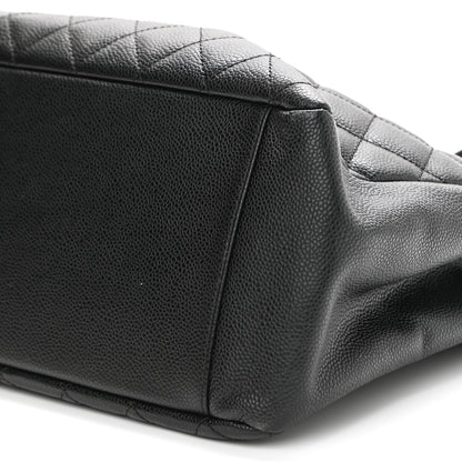 Chanel Caviar Quilted Grand Shopping Tote GST Black 10 of 10