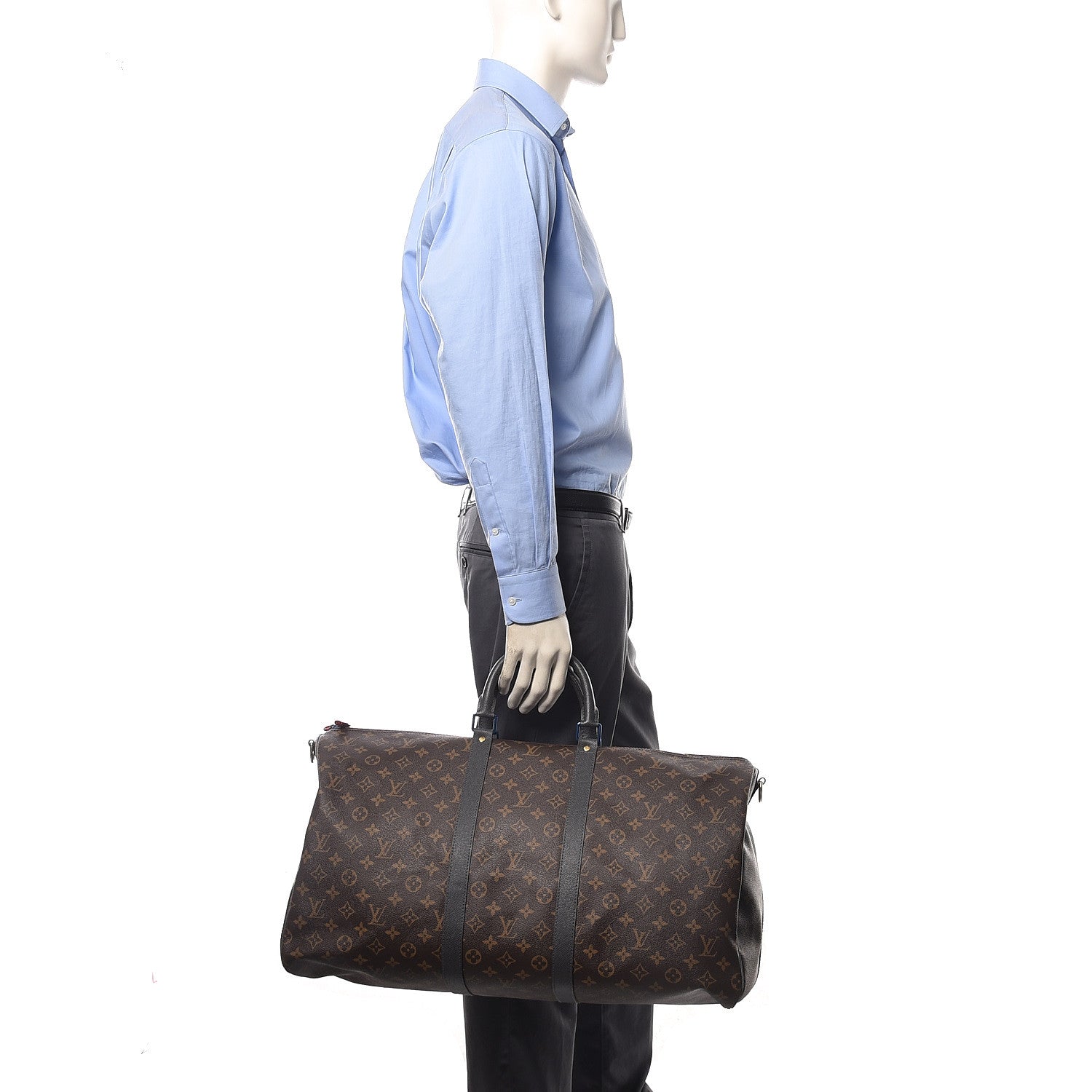 Louis Vuitton Monogram Taiga Outdoor Keepall Bandouliere 55 2 of 9