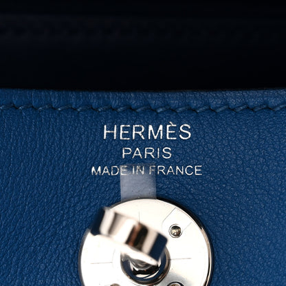 Hermes Swift Verso Mini Lindy 20 Bleu France Bleu Saphir 6 of 12