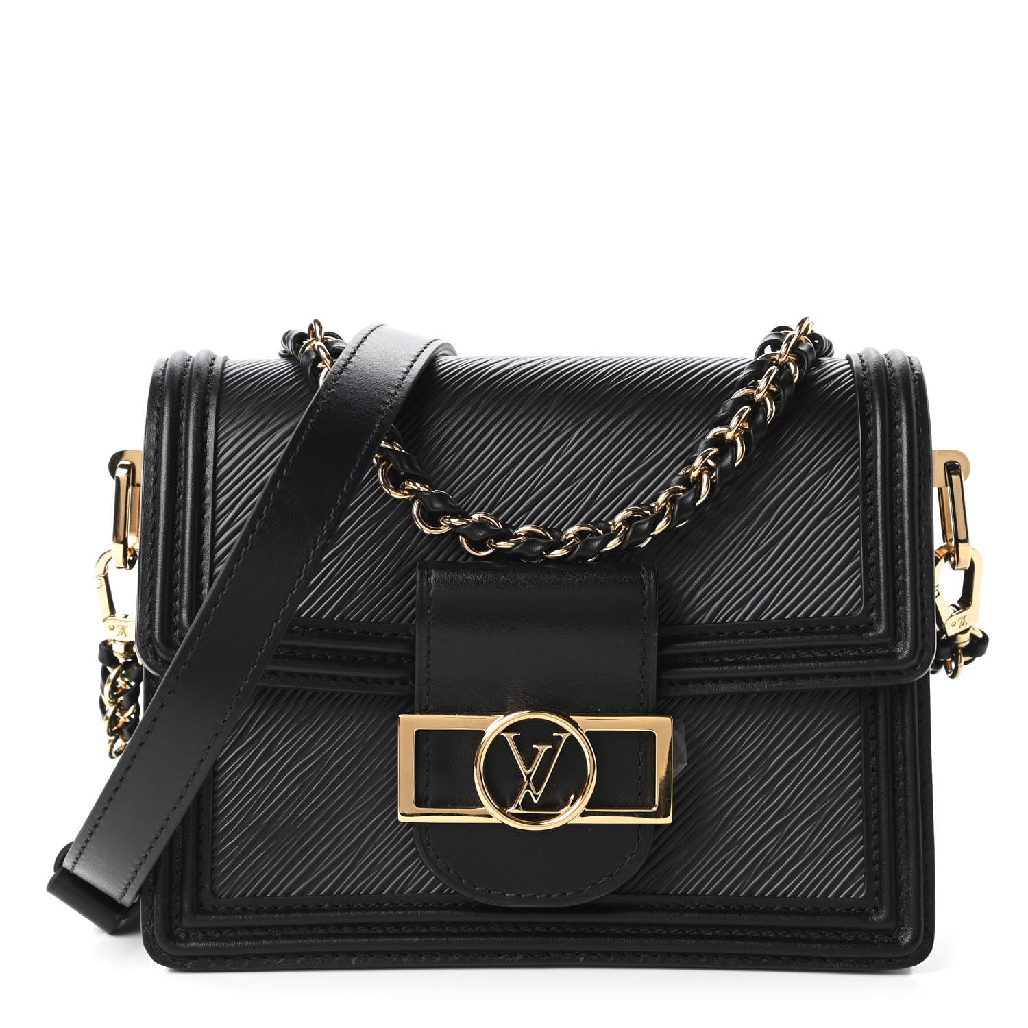 Louis Vuitton Epi Mini Dauphine Black 1 of 11