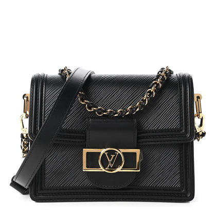 Louis Vuitton Epi Mini Dauphine Black 1 of 11