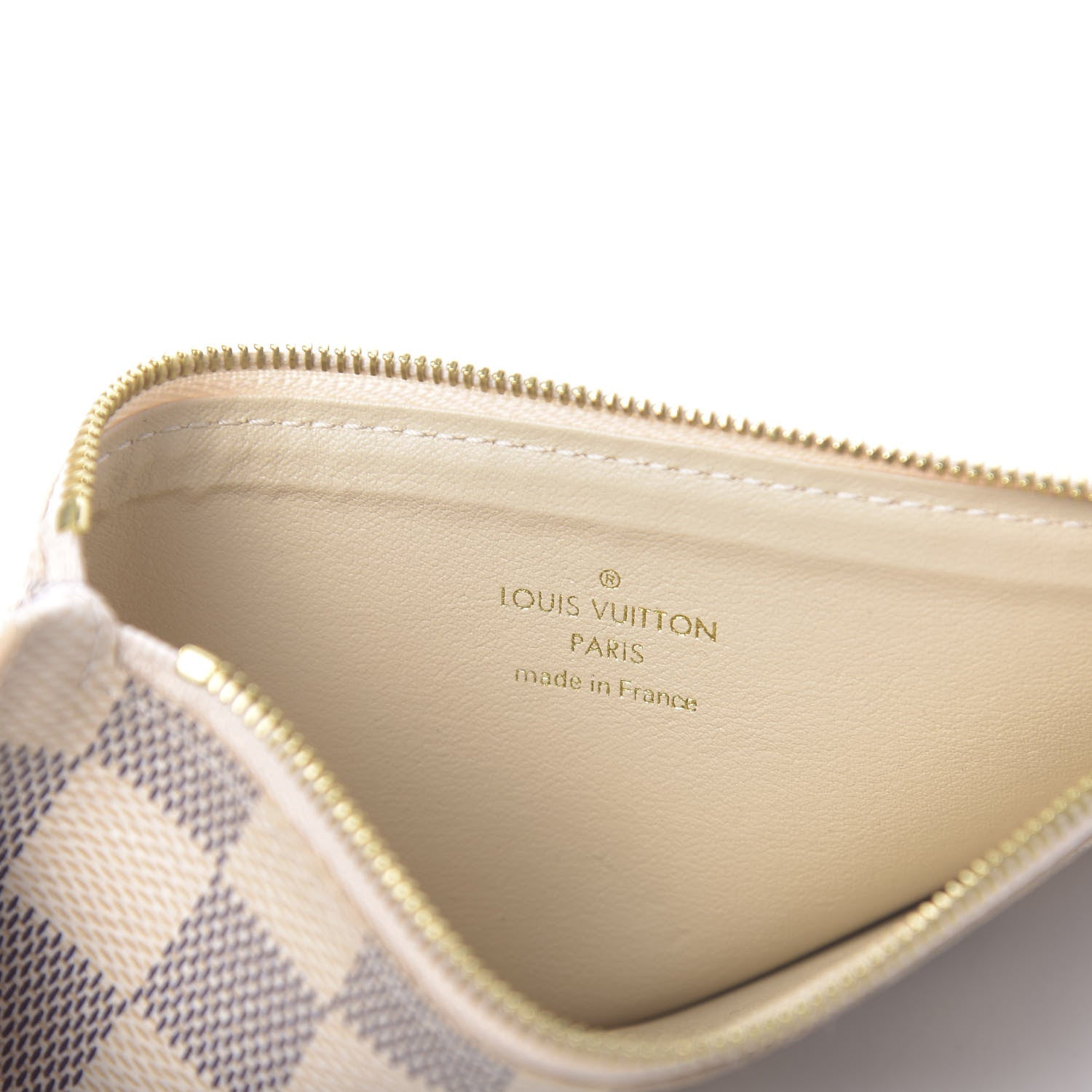 Louis Vuitton Damier Azur Josephine Wallet Zippered Insert 6 of 6